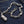 Skeleton Skull Sterling Silver Wallet Chain, loop on denim