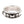Anillo giratorio Skull Blood en plata de ley 925, vista superior de los paneles de calaveras repetidos