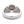 Anillo de plata de ley de calavera con ojo de diamante y volutas, interior del anillo de calavera y sello de plata