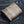Back of the closed snake leather trifold showing the natural scale pattern.