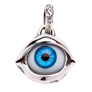 Evil Eye Sterling Silver Pendant