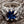 A detailed monster talon gripping the corner of the large blue sapphire stone.