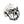 Sterling Silver Fang Devil Clear CZ Ring — white background front angle
