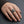 Pixiu Sterling Silver Ring worn on hand