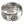 Inside view of solid 925 sterling silver floral ring showing hallmark stamp