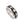 Goth Skull Ring Front View
