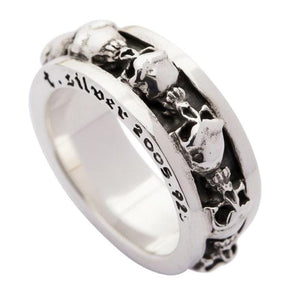 Handcrafted Stack Skull Ring