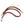 Tan Braided Leather Wallet Chain with Tassels, oval on white