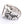 Tiger's Eye Ring with Textured Sterling Silver Band. The smooth inner band is visible beneath the textured setting.