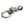 Tiger Head Ring Sterling Silver Pendant, tiger ring diagonal