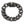 Tribal Multi-Skull Sterling Silver Bracelet, closed multi-skull Cuban links and box clasp