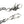 Tribal Blossom sterling zilveren portemonneeketting, detail bloesemsluiting