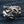 Tribal Wolf Head Sterling Silver Ring, tribal wolf front on denim