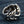 Tribal Wolf Head Sterling Silver Ring, open band rear profile