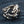 Tribal Wolf Head Sterling Silver Ring, wolf ring right shoulder