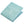 Turquoise Stingray Leather Bifold Wallet — folded three quarter view