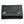 Twin-Flame Concho Black Leather Trifold Wallet, closed trifold reverse