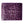 Portefeuille en crocodile hornback violet, dos fermé