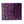 Portefeuille en crocodile hornback violet, face avant droite