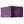 Portefeuille en crocodile hornback violet, extérieur ouvert