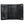 White Leather Black Stingray Cross Biker Wallet — open card and id layout