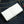 White Scorpion Stingray Leather Biker Wallet, back denim