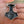 Fenrir Wolf Thor's Hammer Sterling Silver Pendant, reverse hallmark palm