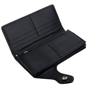 Cartera de motociclista de cuero Stingray de Rider Demon