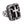 Sterling Silver Gothic Cross Ring, cross front three quarter