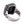 Sterling Silver Gothic Cross Ring, back and inner band
