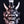 Cargar imagen en el visor de la galería, Colgante de plata esterlina Oni Mask Devil
