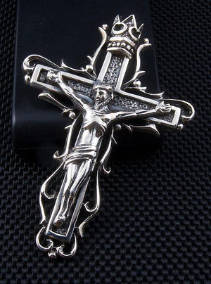 Jesus Cross Gothic Pendant