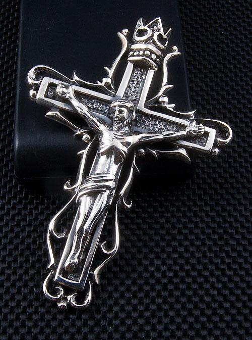 Croce pettorale crocefisso Argento 925 | vendita online su Croce pettorale crocefisso Argento 925 | vendita online su