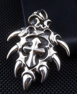 Pendentif croix en argent sterling