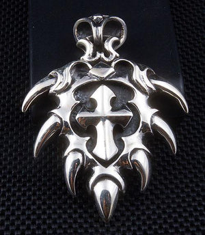 Pendentif croix en argent sterling