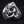 Red Eyes Skull Fang Devil Ring