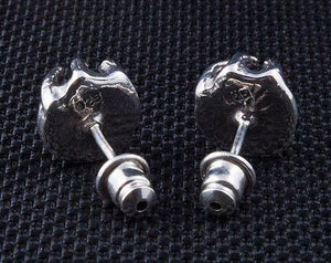 Orecchini in argento sterling rosso malocchio