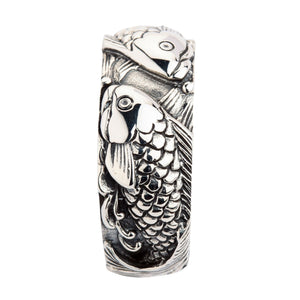 Bagues de mariage poisson Koi