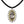 Load image into Gallery viewer, Santa Muerte Gothic Pendant Necklace
