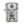 Mexican sugar skull sterling silver Zippo case front view