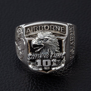 Airborne ørnesølvring, Airborne ørnesignet forfra