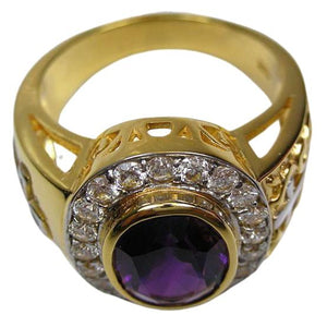 Bague Évêque Améthyste