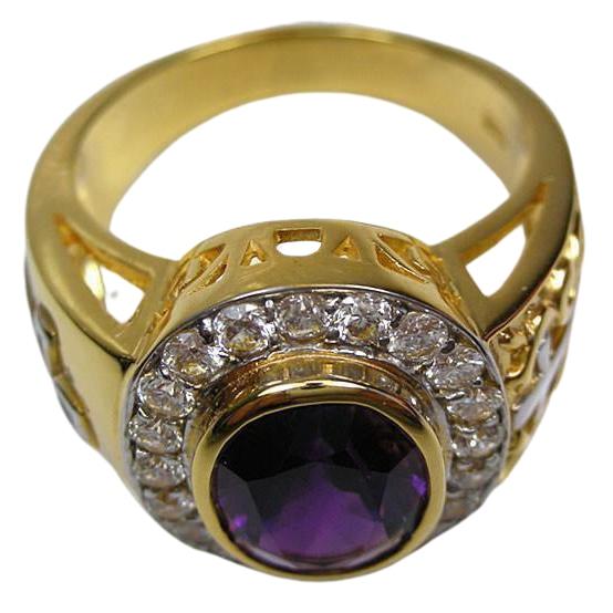 Ametista Bishop Ring