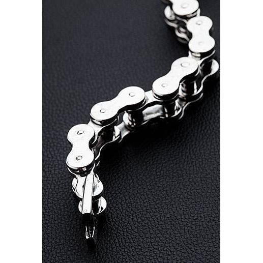 Sterling Silver Big Bike Chain Bracelet
