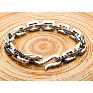 Fahrradkettenarmband aus Sterlingsilber