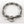 Charger l&#39;image dans la galerie, Bracelet chaîne homme croix de fer en argent sterling
