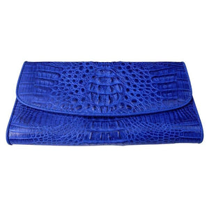Blue Crocodile Women Wallet Purse