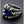 Загрузить изображение в программу просмотра галереи, Мужское готическое кольцо с синим сапфировым когтем
