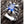 Загрузить изображение в программу просмотра галереи, Мужское готическое кольцо с синим сапфировым когтем
