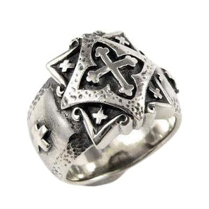 Bague croix celtique en argent sterling 925